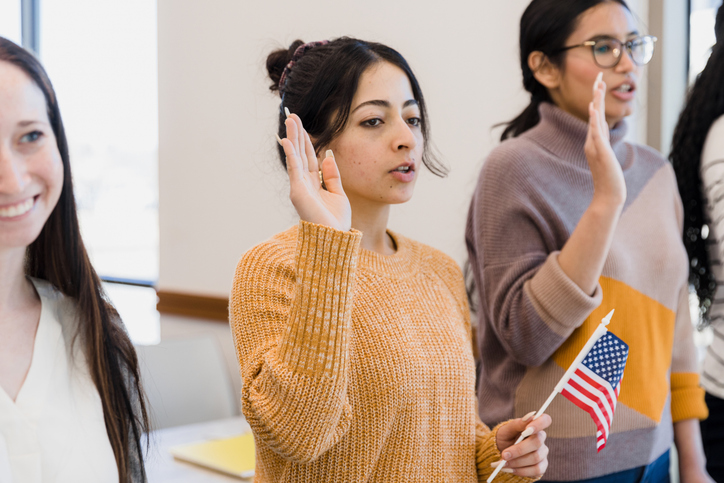 Take the Oath to Become a U.S. Citizen
